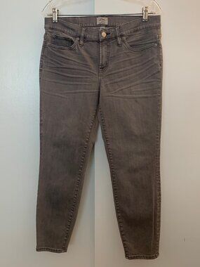 J. Crew gray toothpick jean